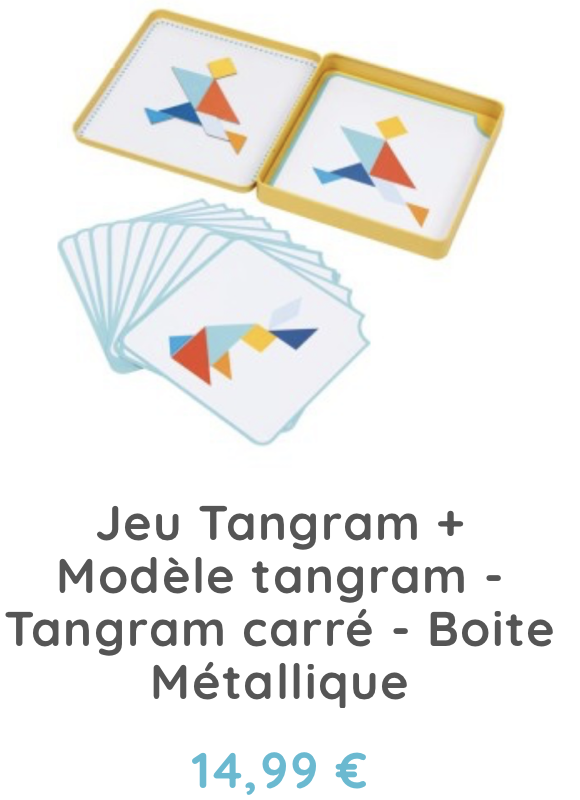 modèle tangram