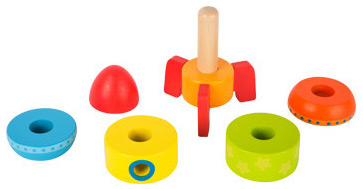 Rocket stacking toy