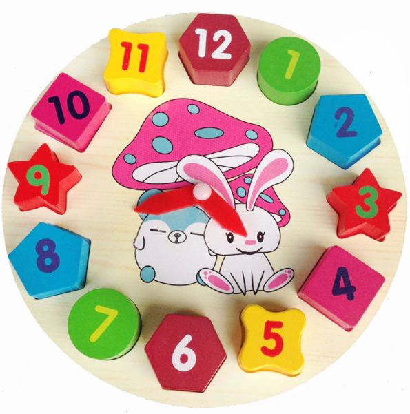 Magnetic Montessori Time & Fraction Clocks - Set of 2 - Vue 2
