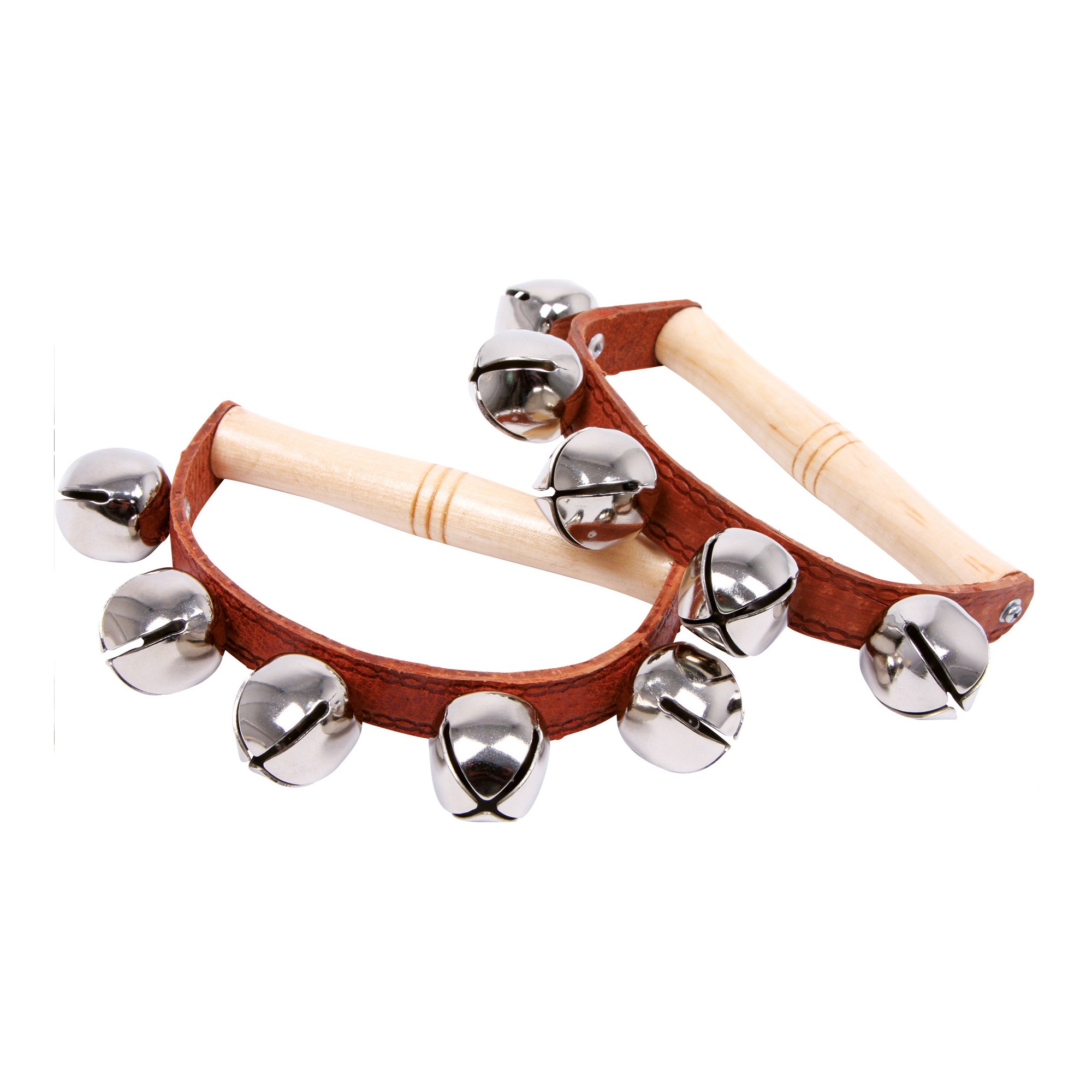 Wooden Baby Jingle Bell Rattle Bracelet