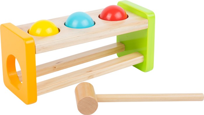 Arctic Ice Floe Wooden Hammer Bench Toy - Vue 2