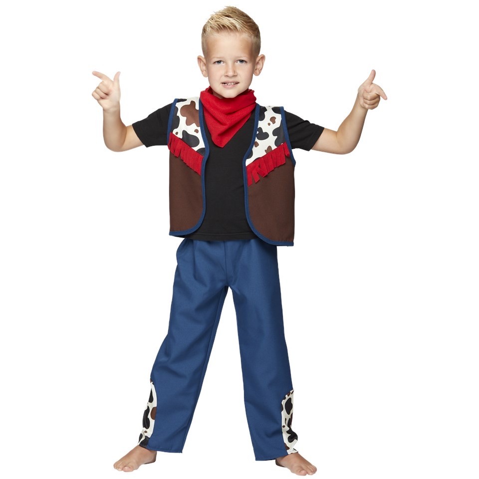 Children's Cowboy Fancy Dress Costume