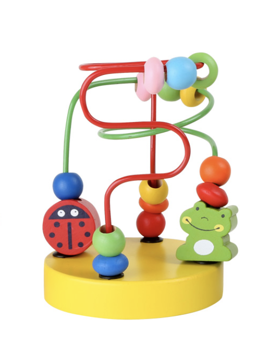 Safari Wooden Motor Skills Activity Bead Maze - Vue 2
