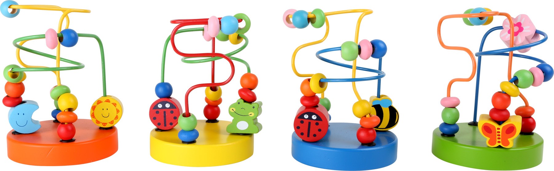 Safari Wooden Motor Skills Activity Bead Maze - Vue 3