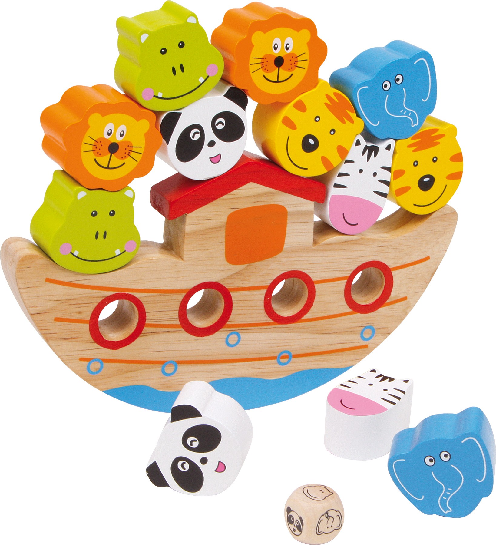 Wooden Animal Rocking Balancing Game