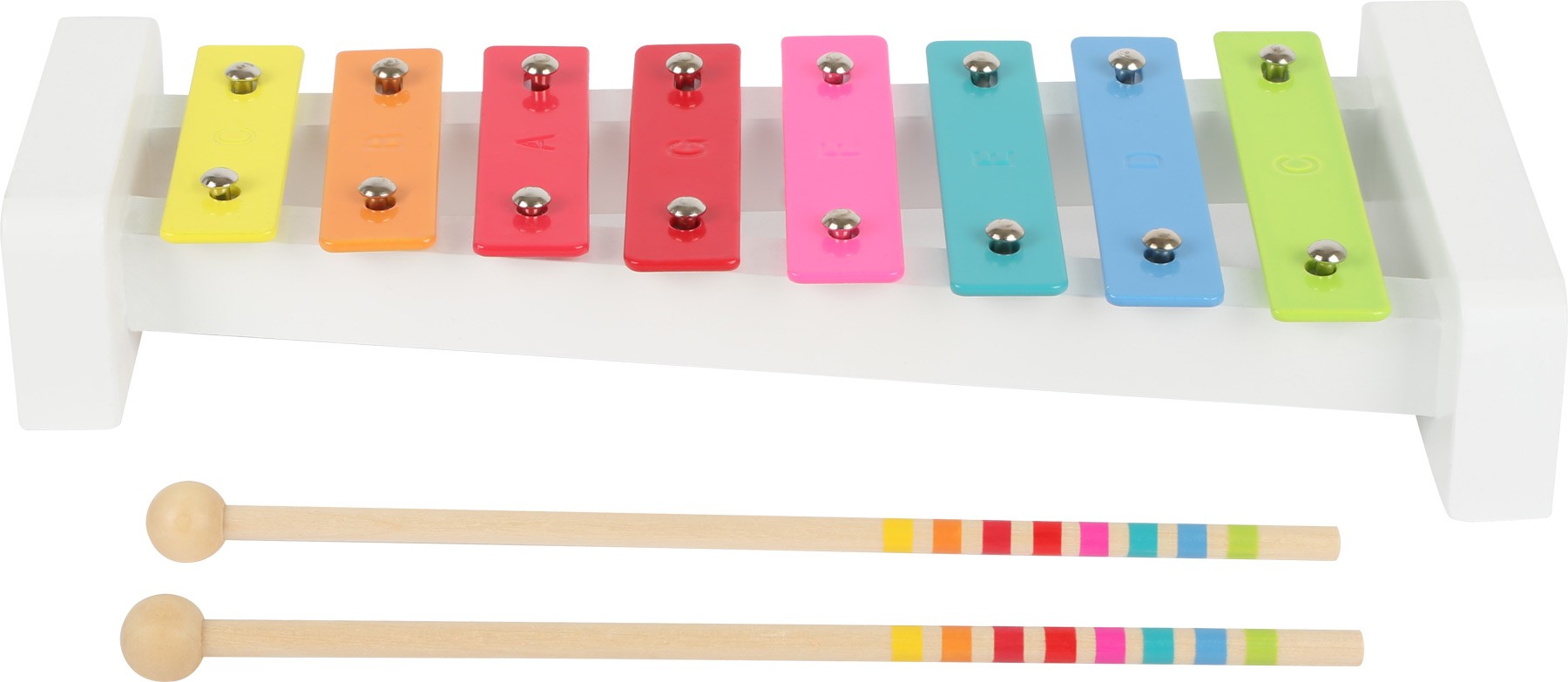 Montessori Rainbow Xylophone - Vue 2