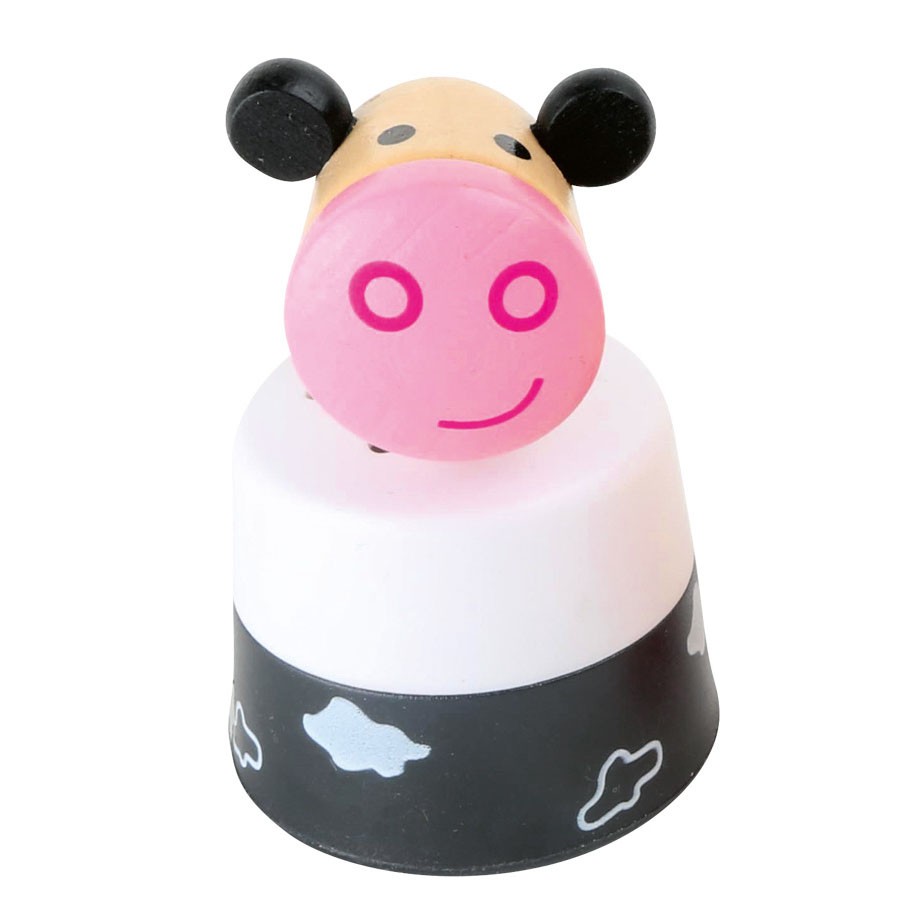 Wooden Farm Animal Tactile Figurines