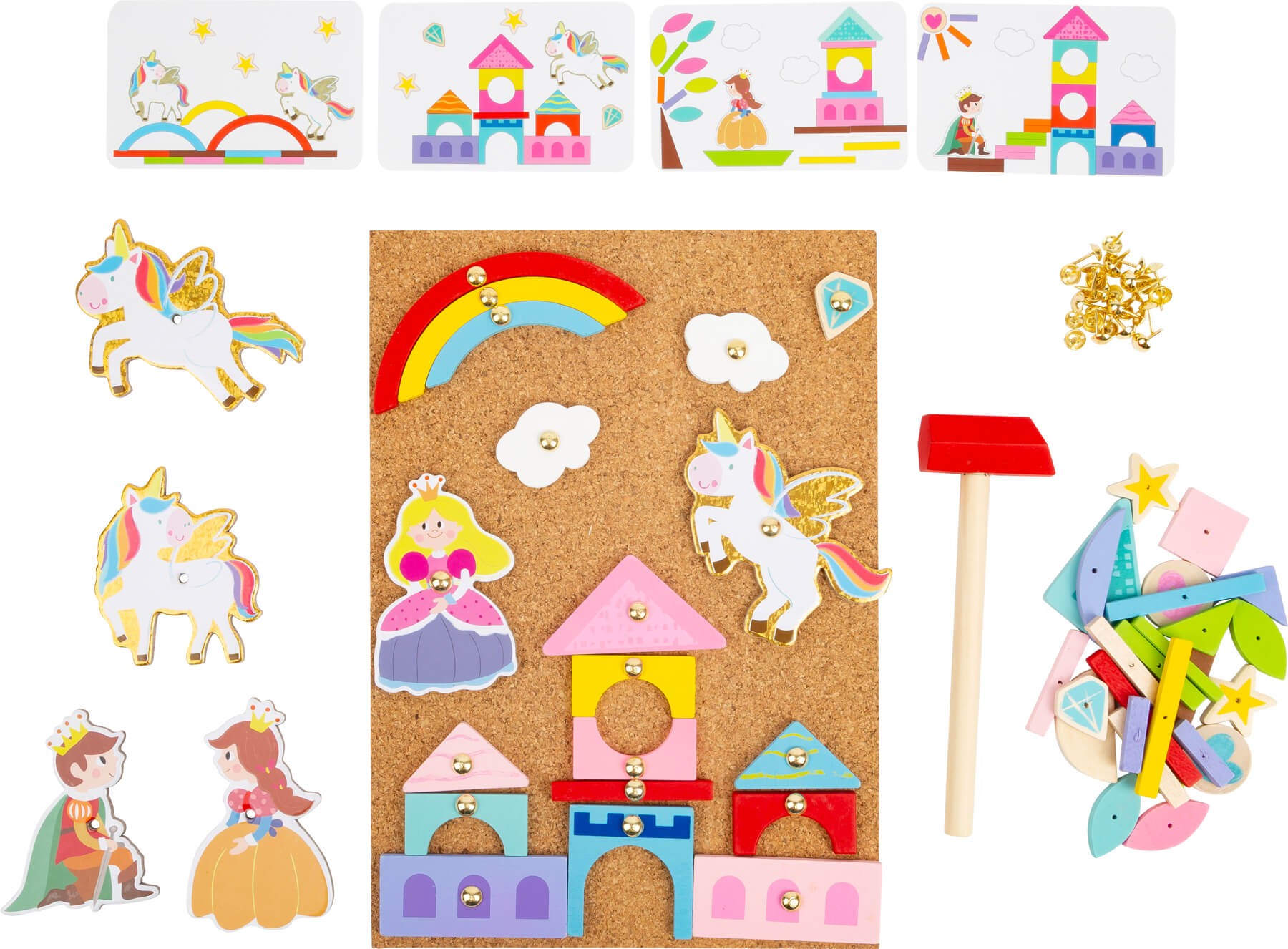 Hammer & Tack Tap-Tap Art Cork Board Playset - Vue 4
