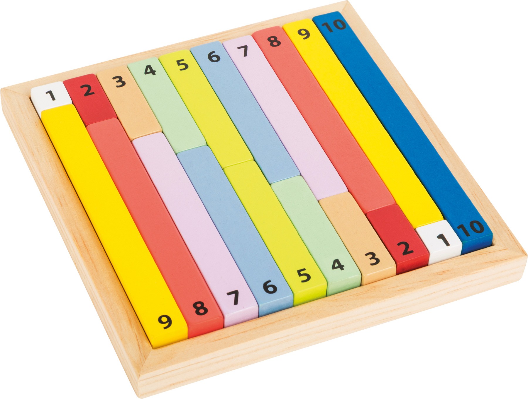 Montessori Wooden Maths Calculation Number Rods