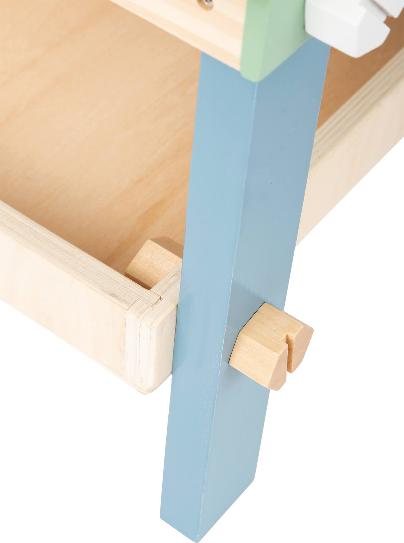 Deluxe Compact Wooden Workbench Playset with Tools - Vue 4