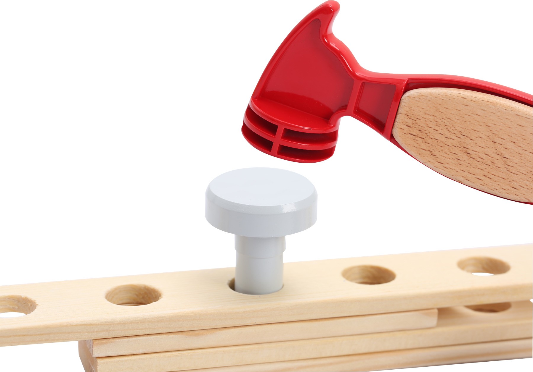 2-in-1 Wooden Workbench & Drawing Desk Playset - Vue 5