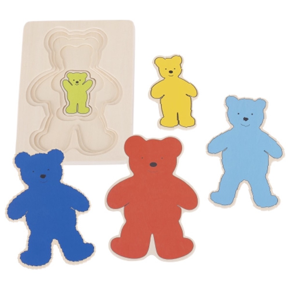 Montessori Layered Wooden Growth Puzzle - Vue 11