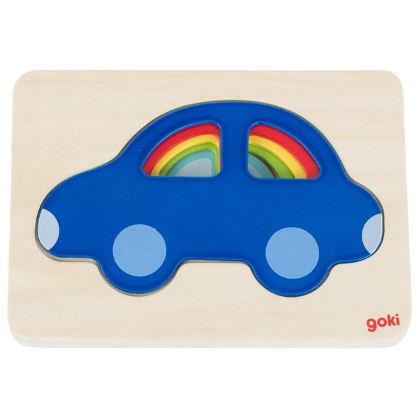 Montessori Layered Wooden Growth Puzzle - Vue 5