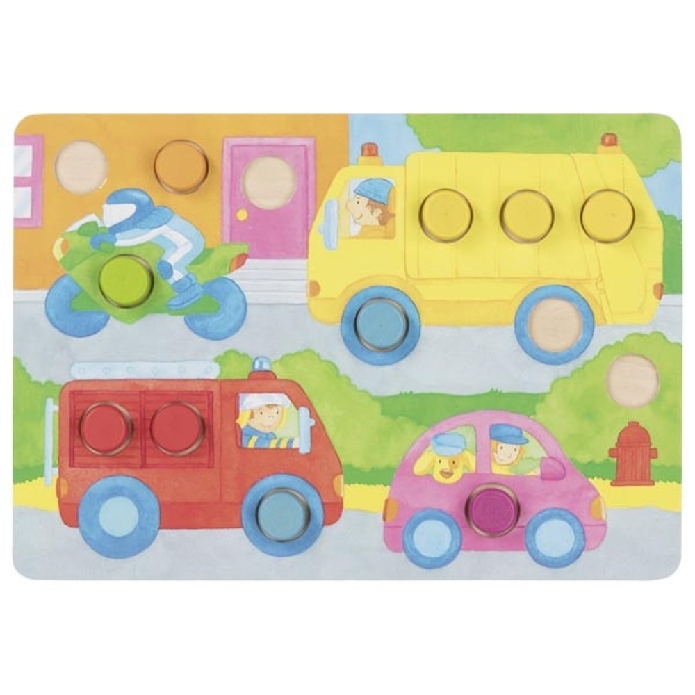 Montessori Colour Matching Cylinder Puzzle - Vue 11