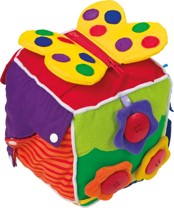 Wooden Motor Skills Activity Cube