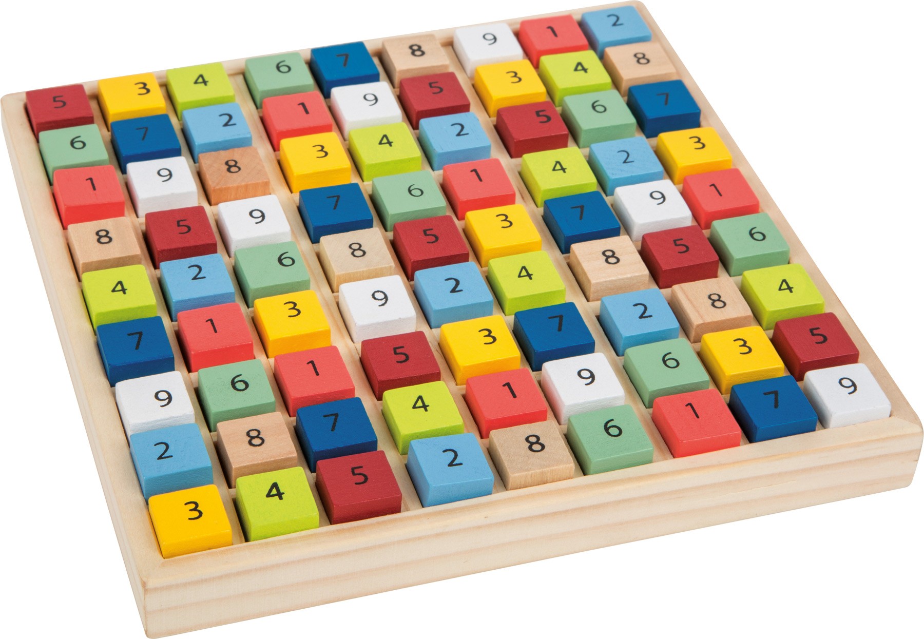 Wooden Sudoku Puzzle Board - Vue 2
