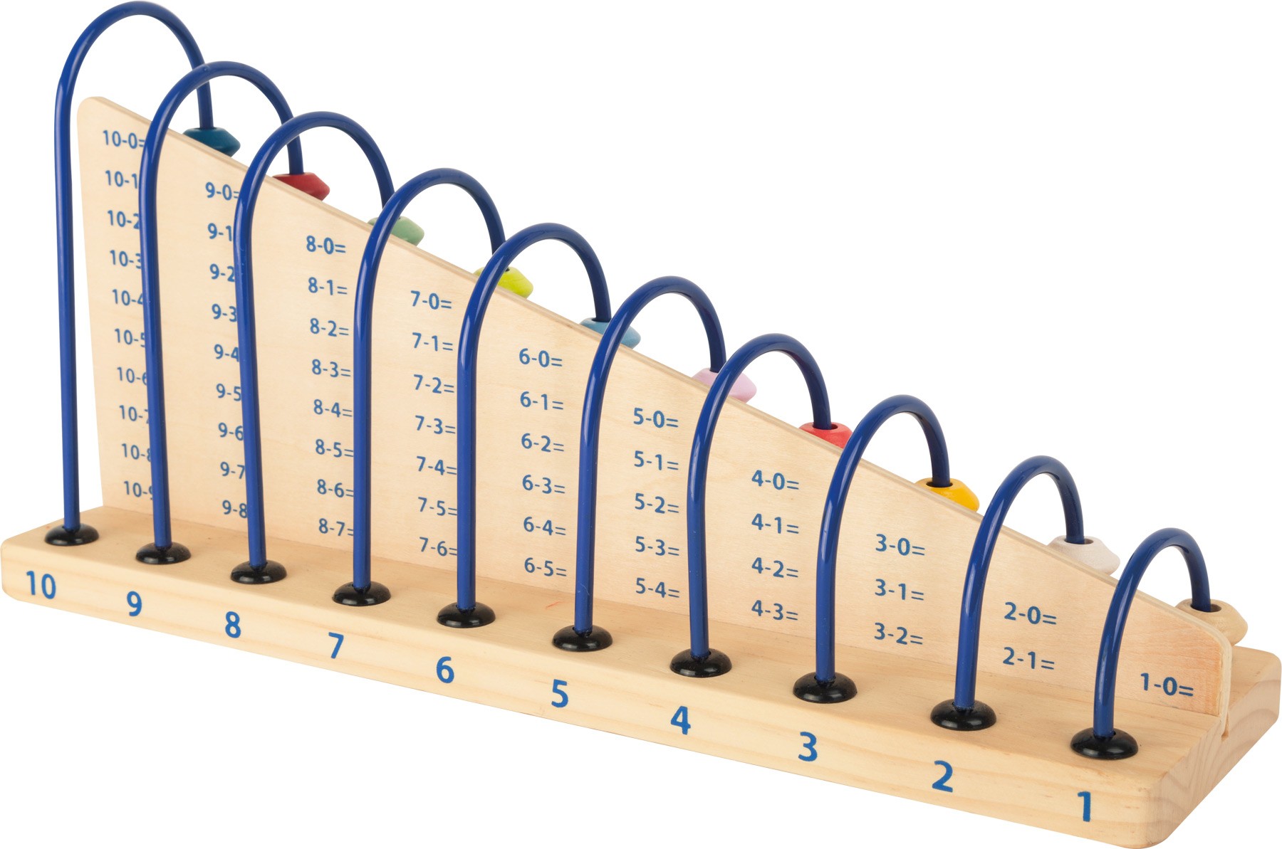 Wooden Horizontal Abacus - Addition & Subtraction - Vue 4