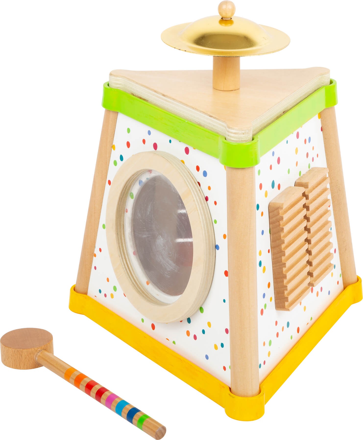 Wooden Activity Musical Tower - 3 Sided - Vue 2