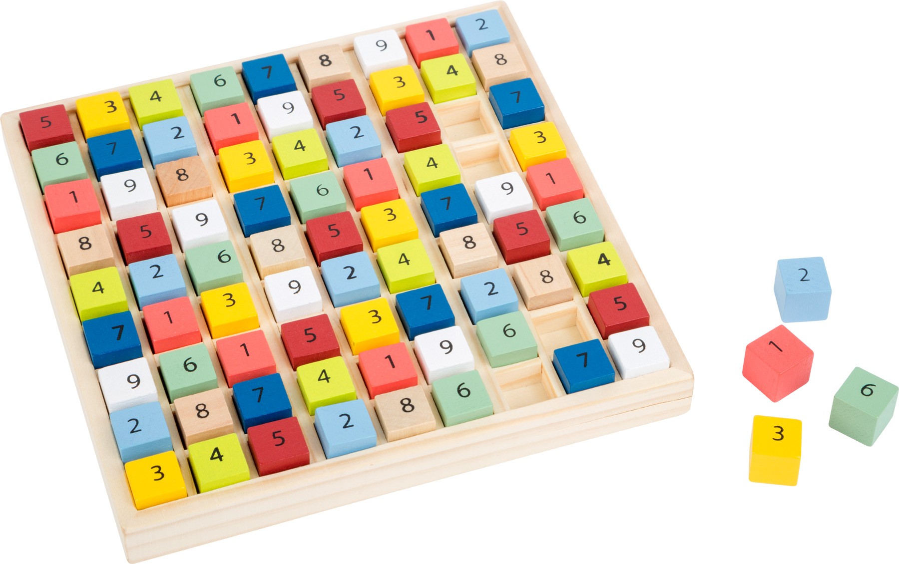 Wooden Sudoku Puzzle Board