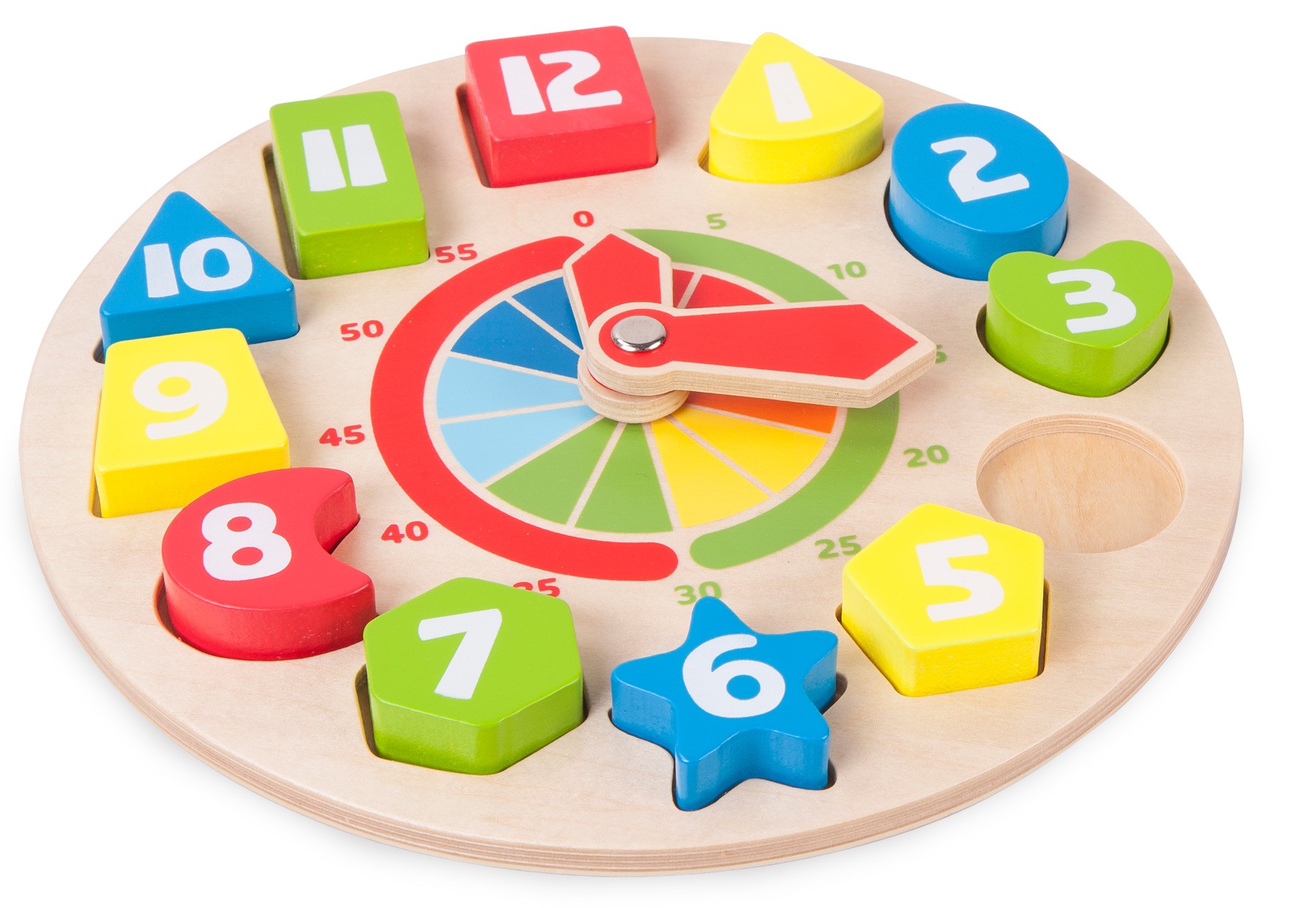 Montessori Wooden Time-Telling Learning Clock Box Set - Vue 3