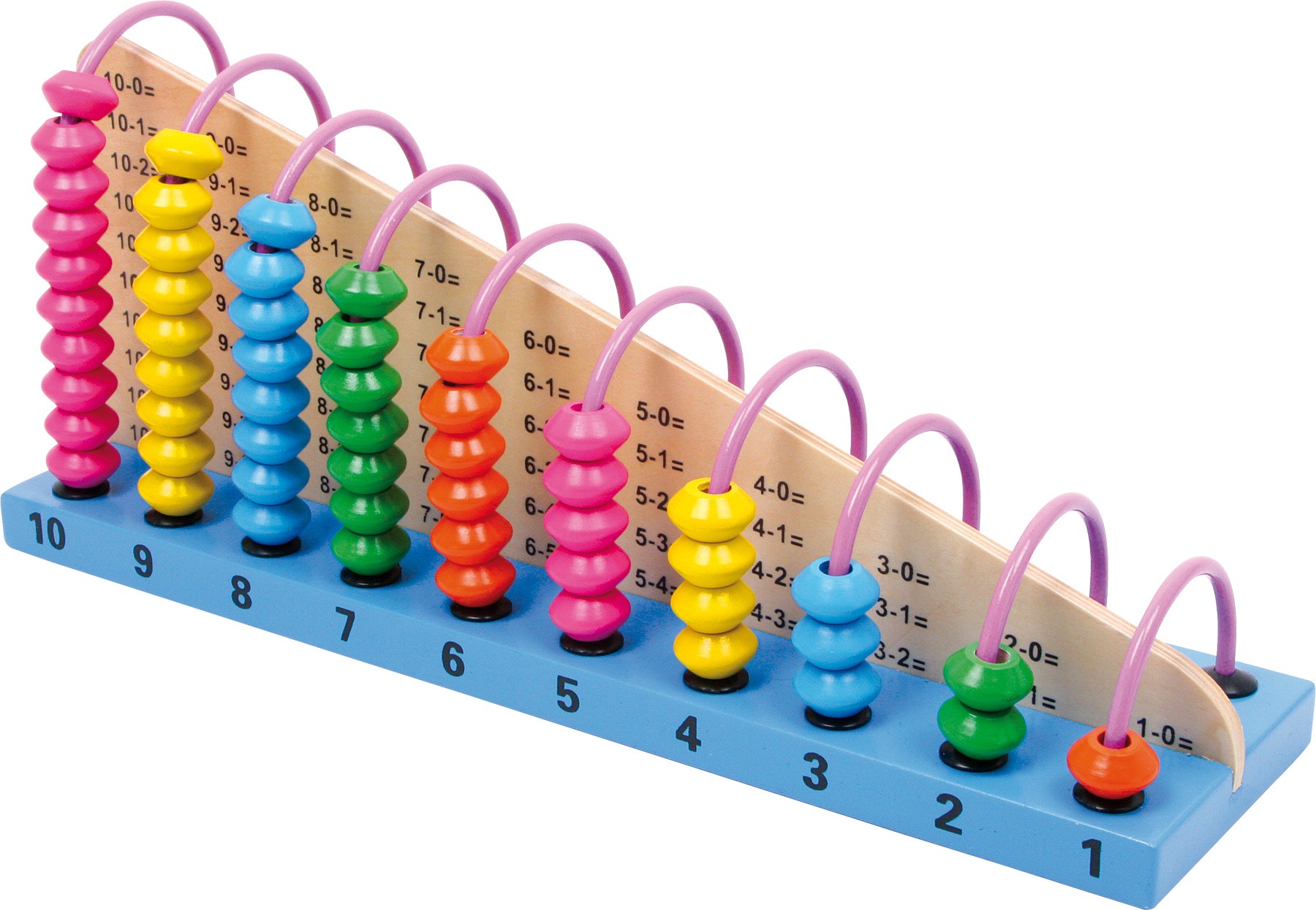 Wooden Horizontal Abacus - Addition & Subtraction - Vue 6