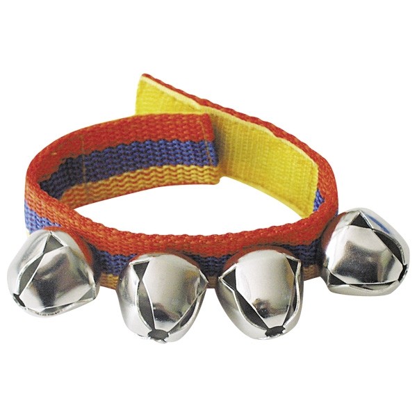 Baby Wrist & Ankle Bell Rattle - Montessori Strap Toy - Vue 2