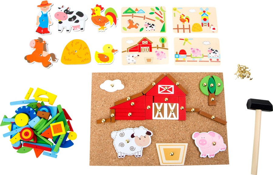 Hammer & Tack Tap-Tap Art Cork Board Playset - Vue 14