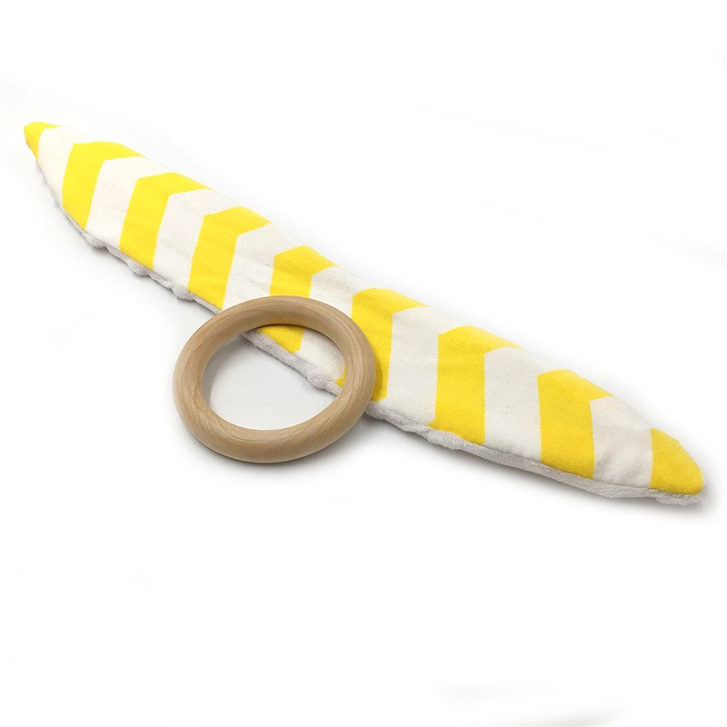 Montessori Teething Ring - Bunny Ears - Vue 27