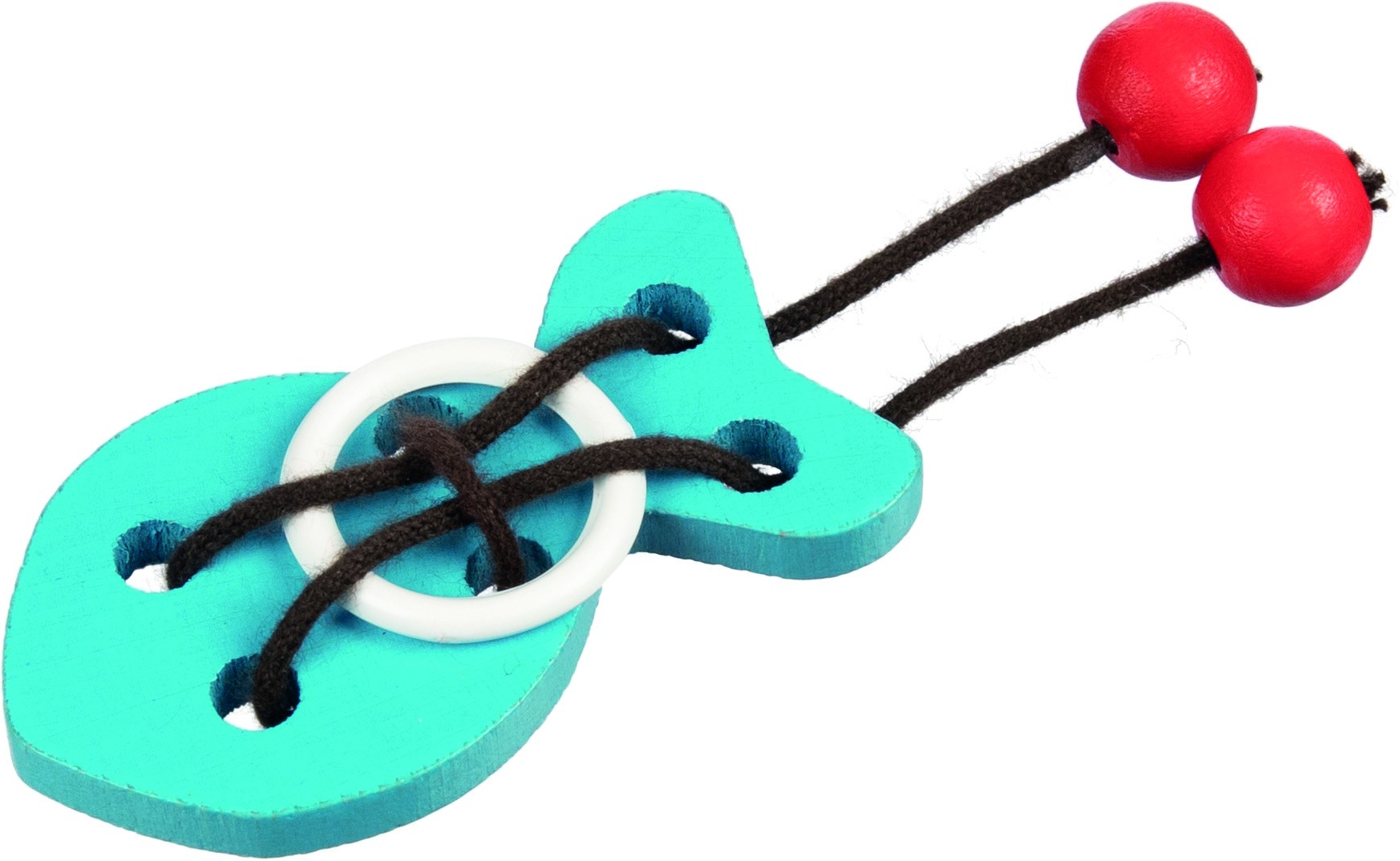 Pocket Wooden Brain Teaser Puzzle - Vue 7