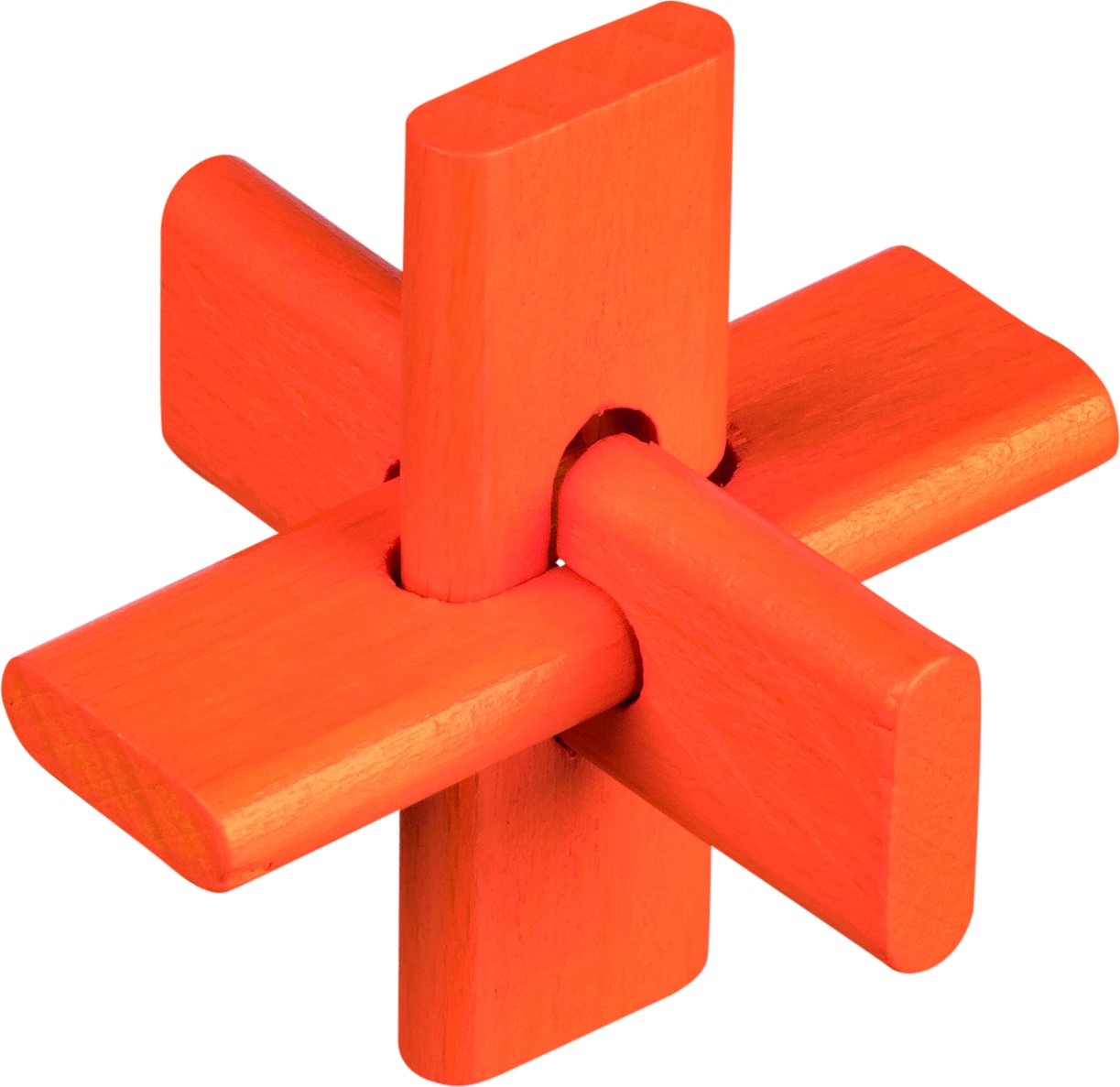 Pocket Wooden Brain Teaser Puzzle - Vue 8