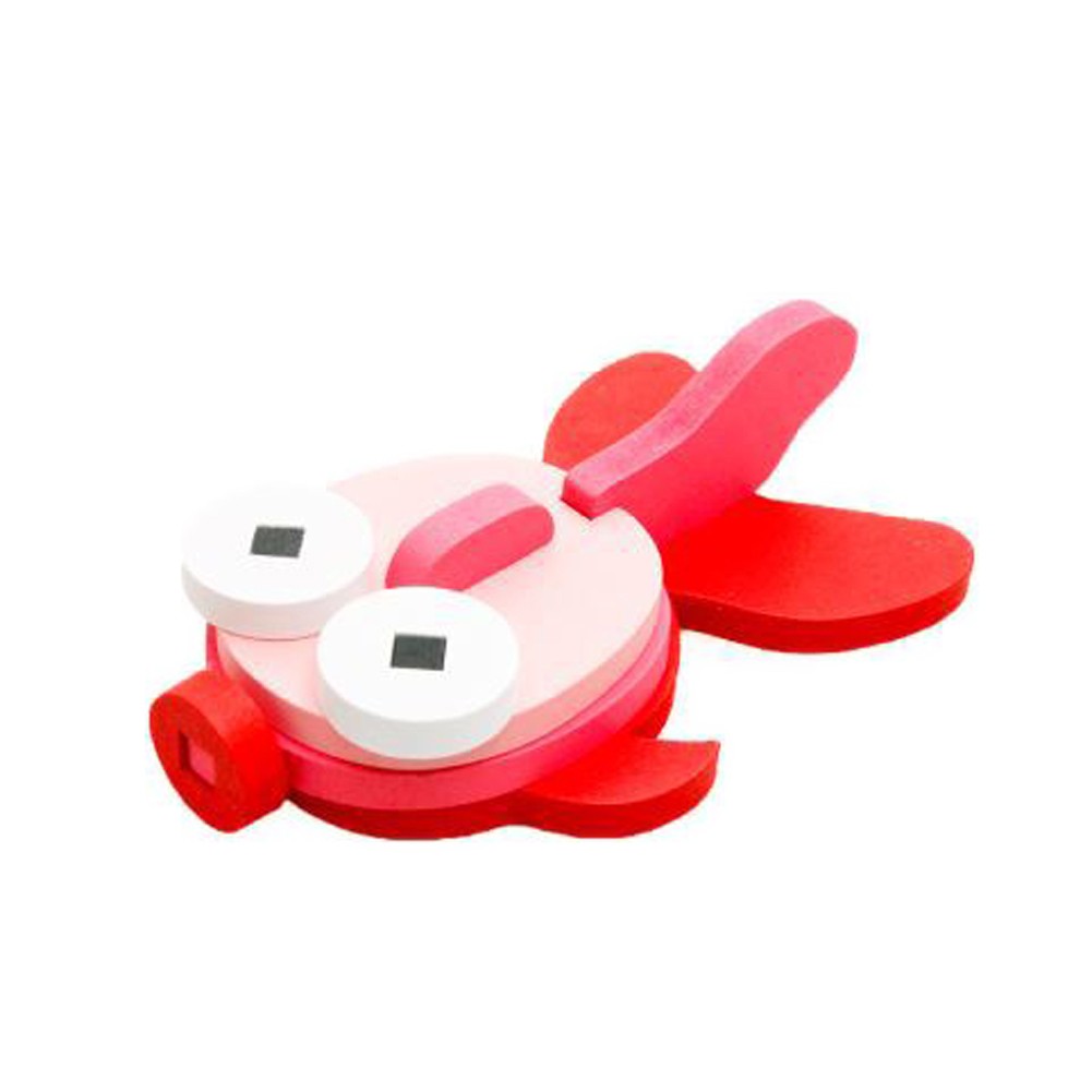 3D Wooden Animal Assembly Puzzle - Chunky Shape Sorter - Vue 3