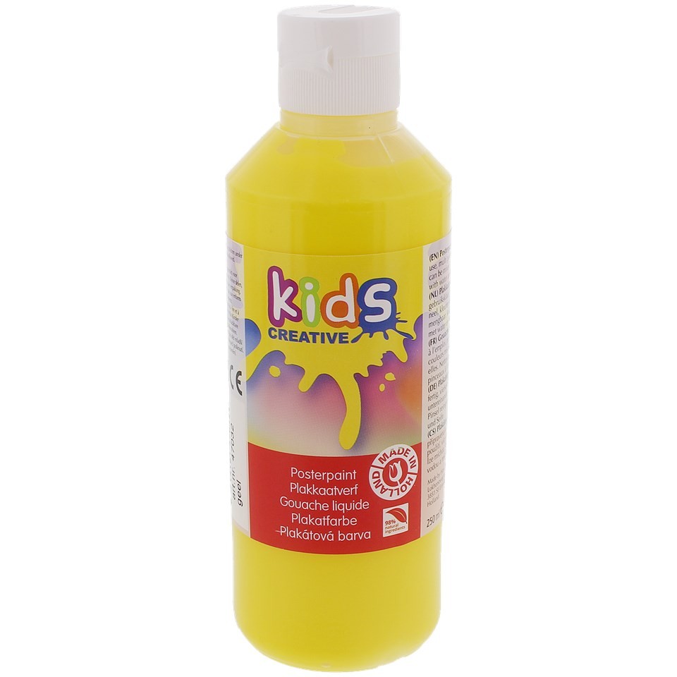 Children's Liquid Gouache Paint 250ml - Vue 8