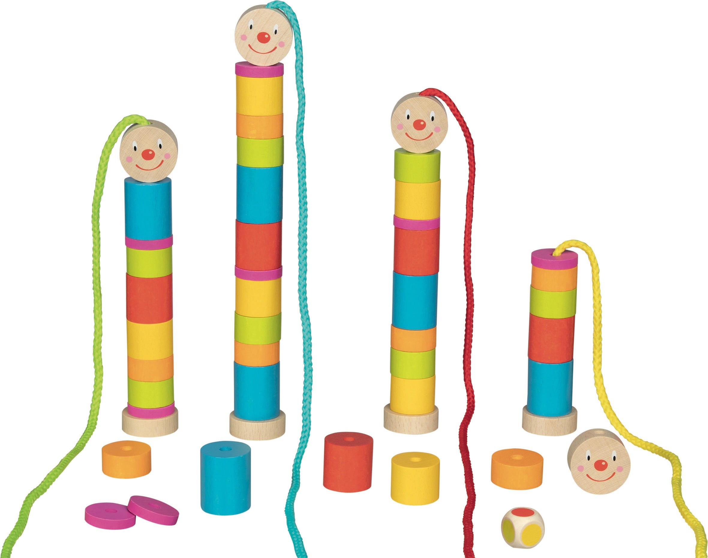 Wooden Caterpillar Threading & Lacing Game