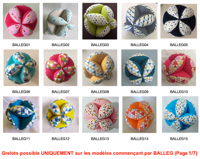 Montessori Fabric Clutch Ball - Baby Sensory Gripping Ball - Vue 3