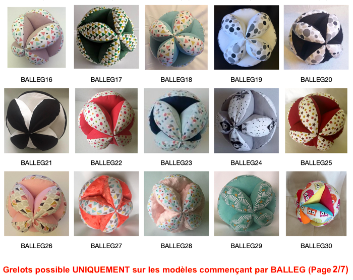 Montessori Fabric Clutch Ball - Baby Sensory Gripping Ball - Vue 9