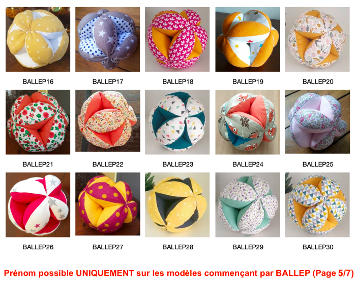 Montessori Fabric Clutch Ball - Baby Sensory Gripping Ball - Vue 16