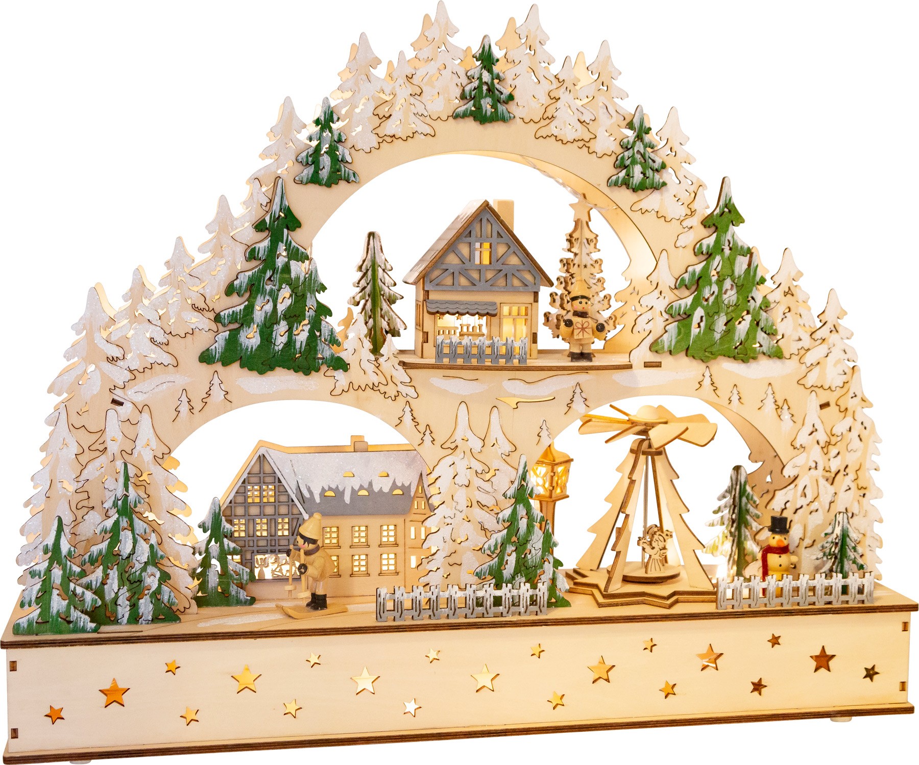 DIY Children's Christmas Snow Globes Kit - Pack of 4 - Vue 4