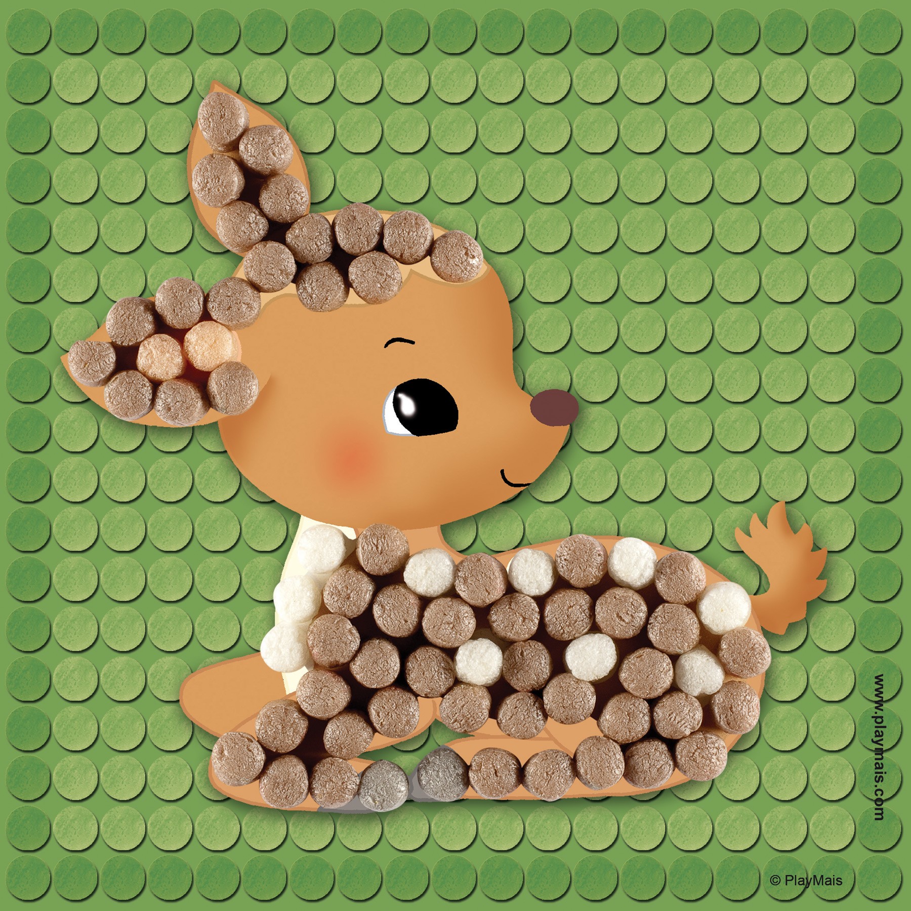 PlayMais Forest Animals Natural Craft Set