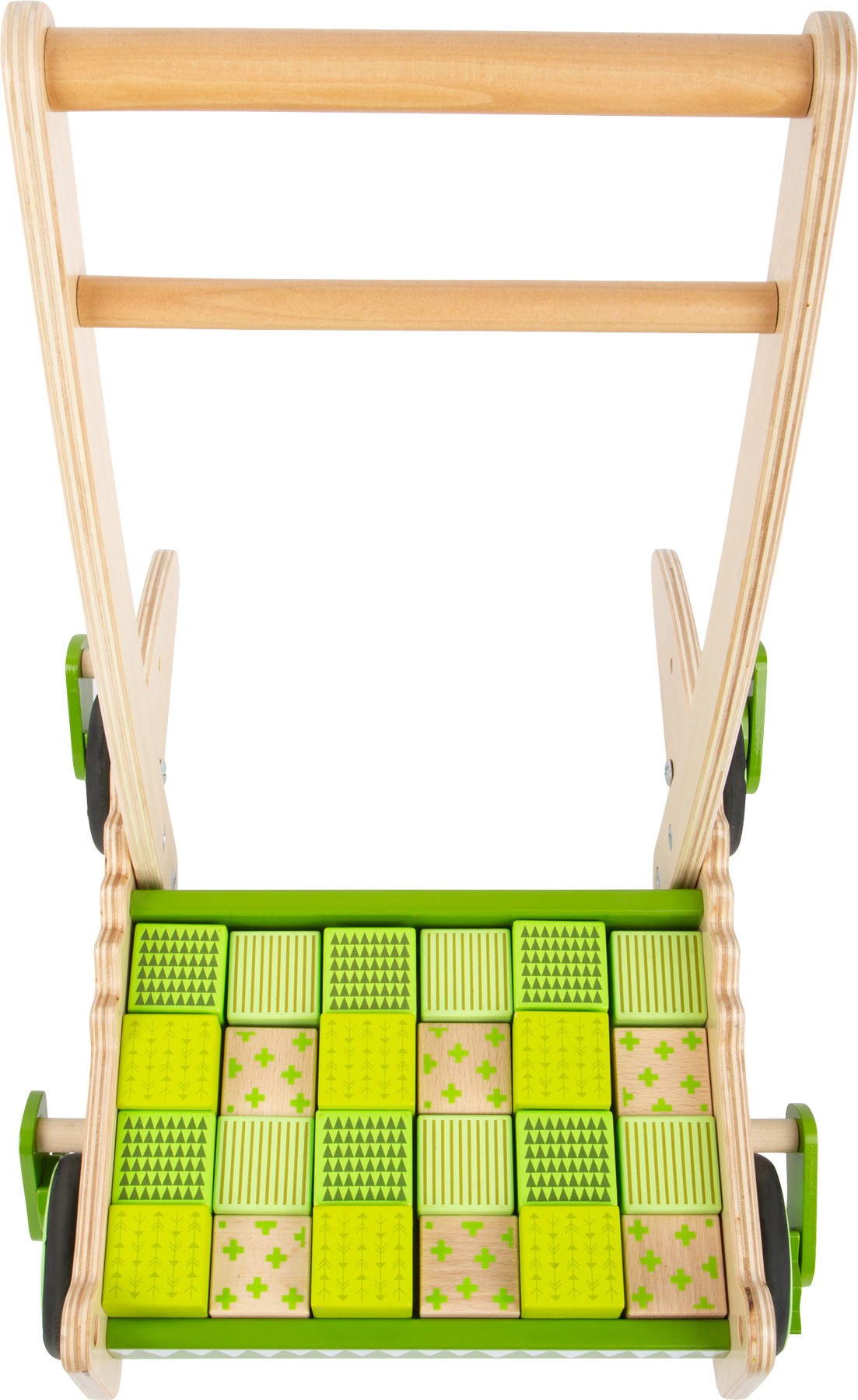 Wooden Crocodile Push Walker with Snapping Jaws - Vue 8