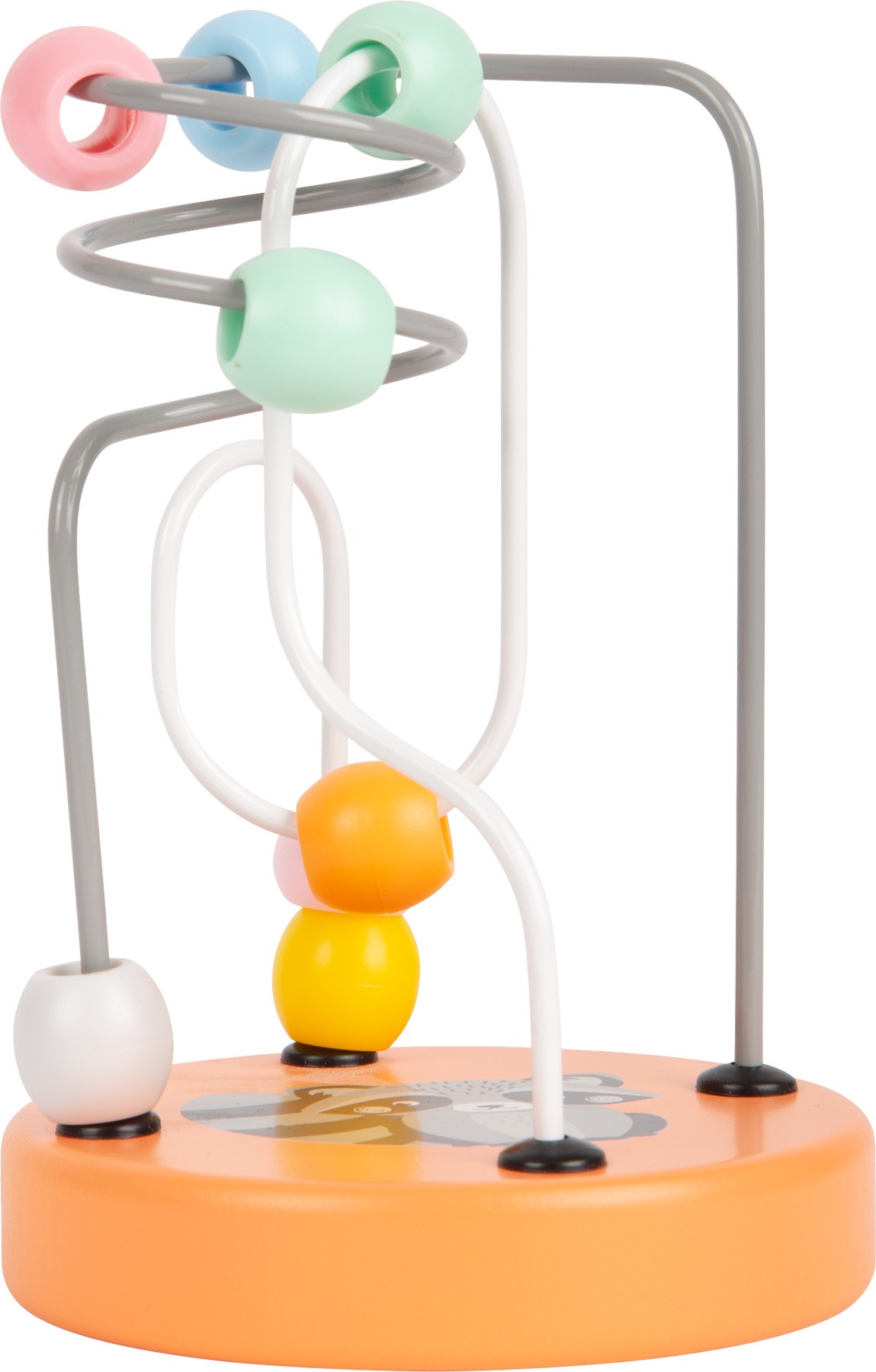 Pull-Along Wooden Snail & Motor Skills Bead Maze - Vue 4