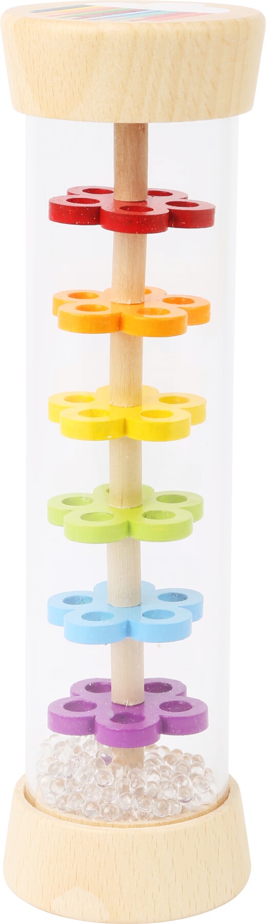 Rainbow Cascade Rainmaker Rainstick Toy - Vue 4