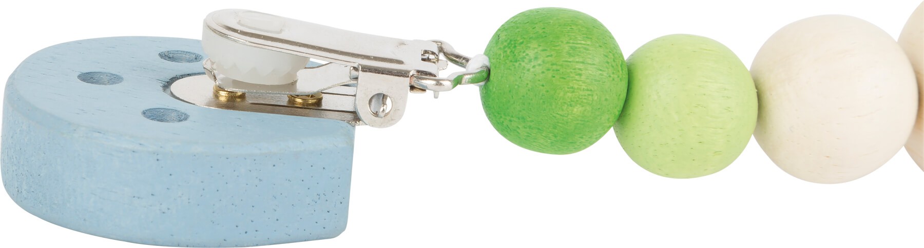 Wooden Sheep Dummy Clip & Soother Chain - Vue 3