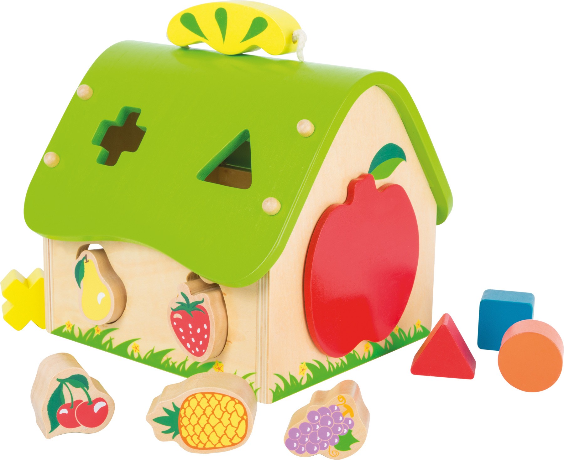 Wooden Car Shape Sorter Toy - Vue 2