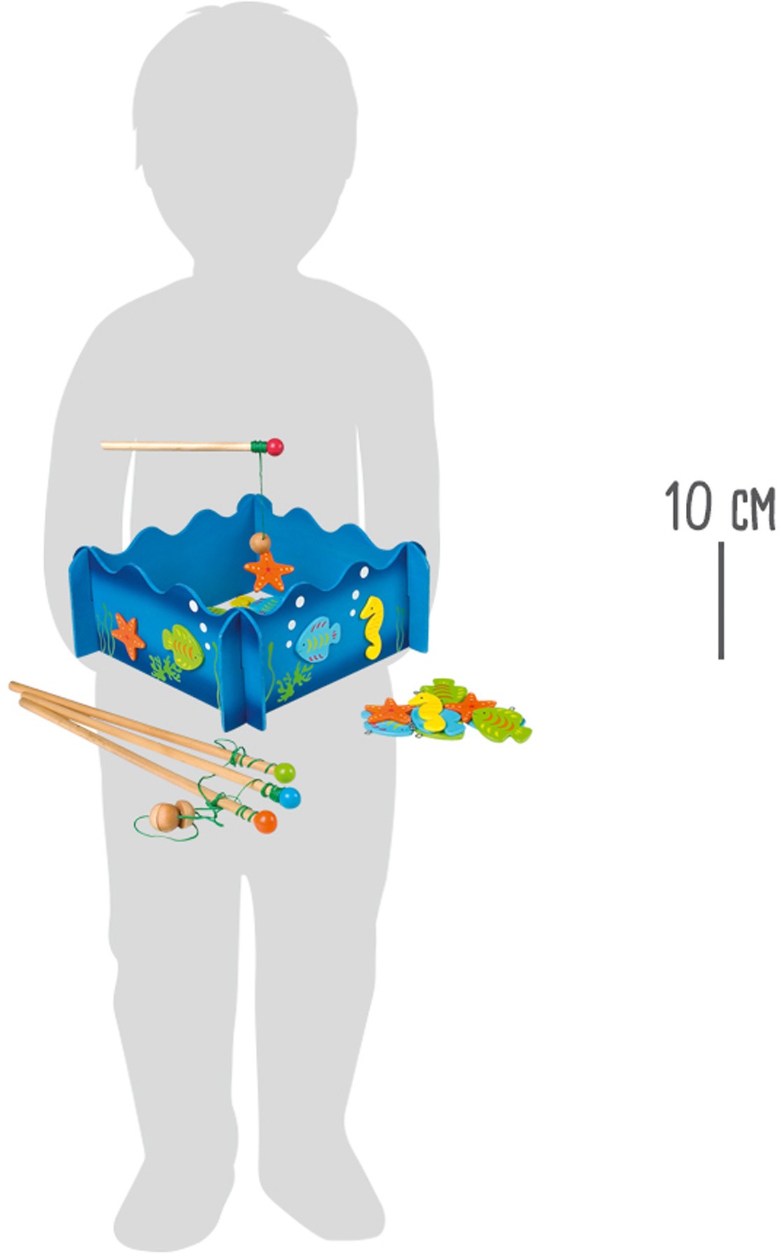 3D Magnetic Wooden Fishing Game - Vue 3