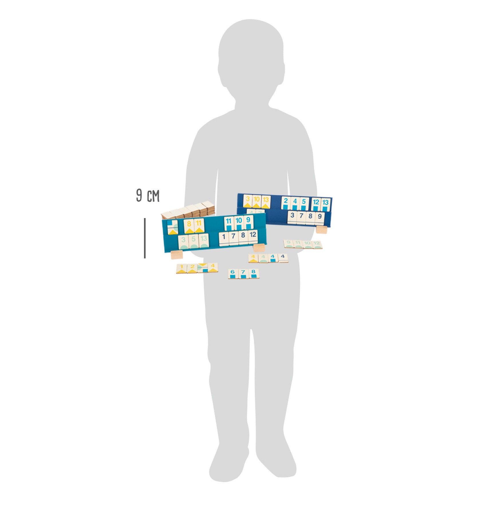 Premium Wooden Rummikub Family Board Game - Vue 6