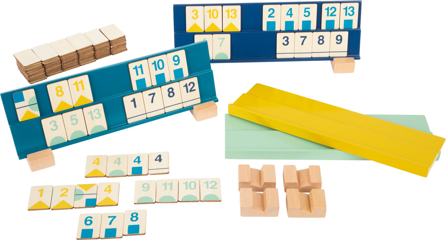 Premium Wooden Rummikub Family Board Game - Vue 2