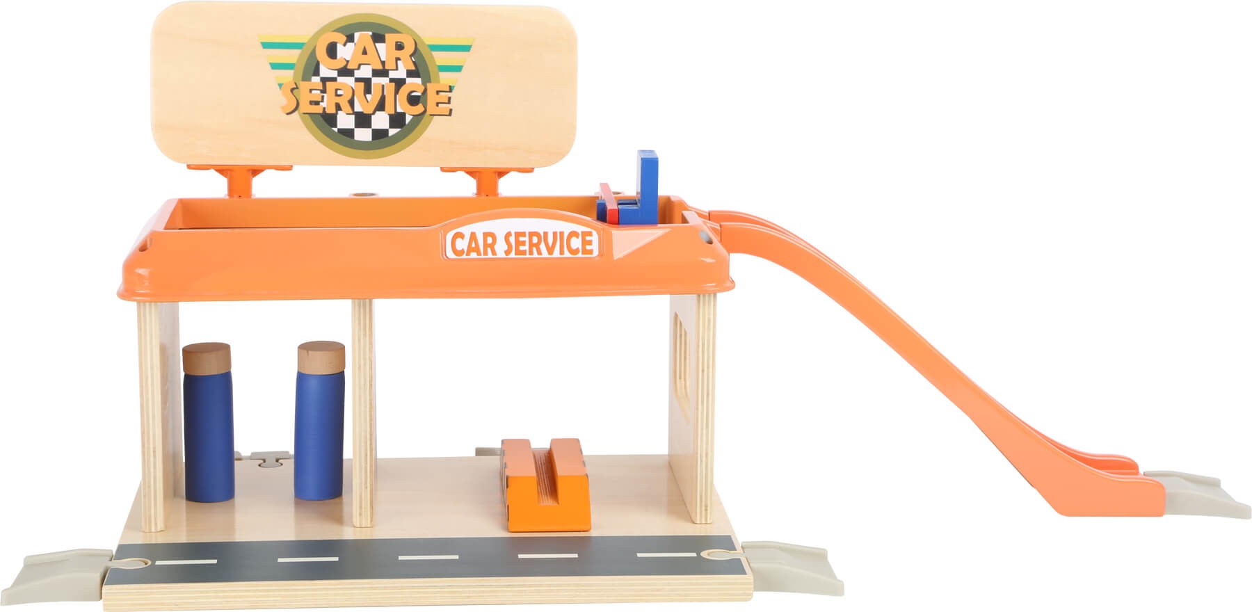 Wooden Service Station & Garage - Small World City - Vue 5