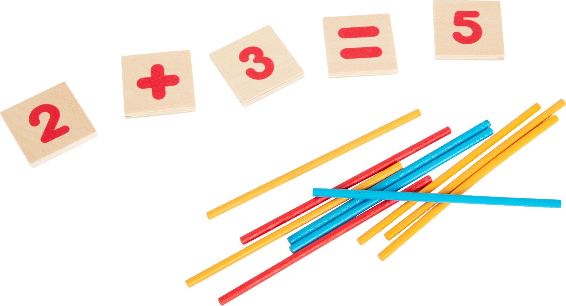Wooden Arithmetic & Calculation Box with Counting Sticks - Vue 4