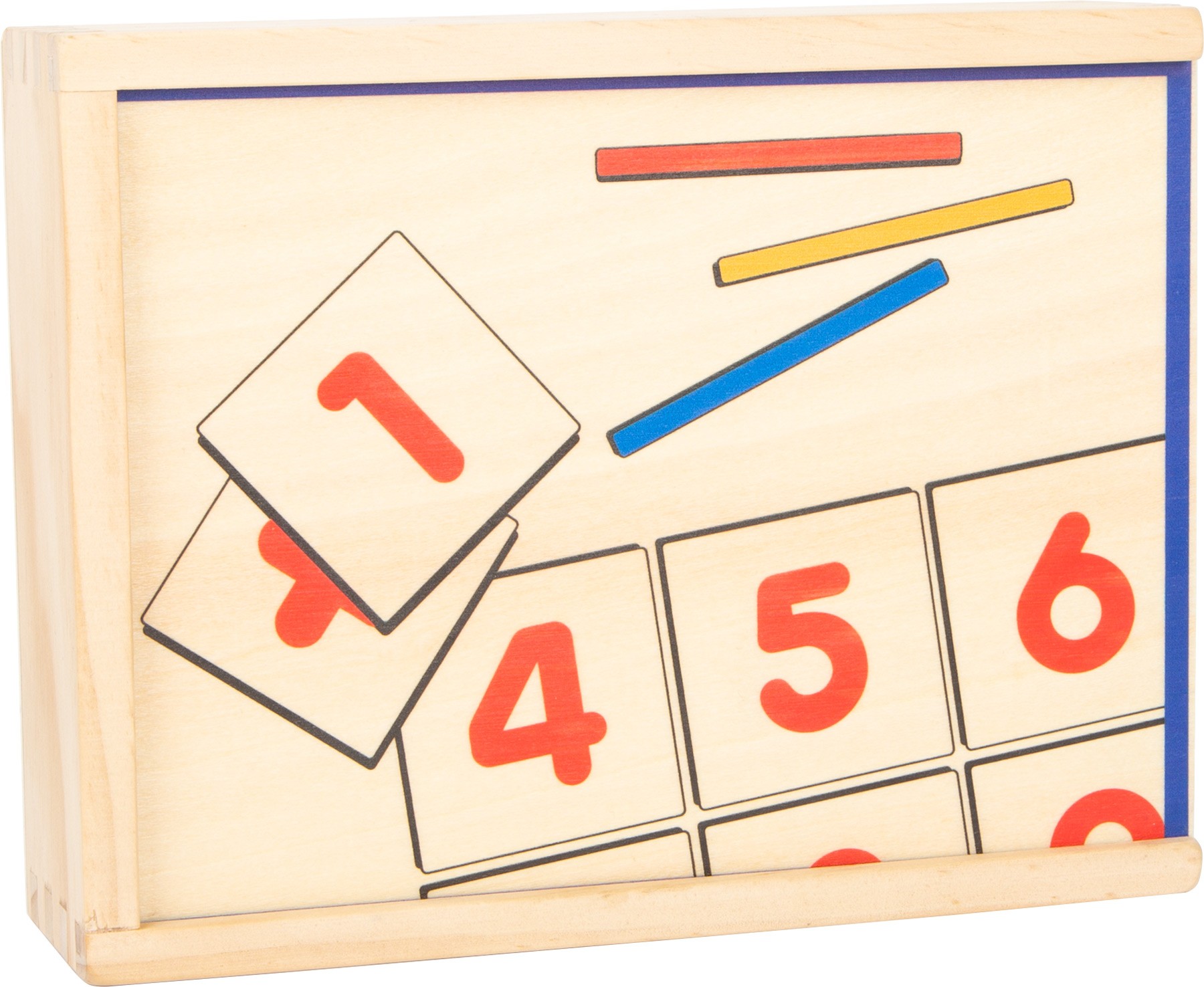 Wooden Arithmetic & Calculation Box with Counting Sticks - Vue 9