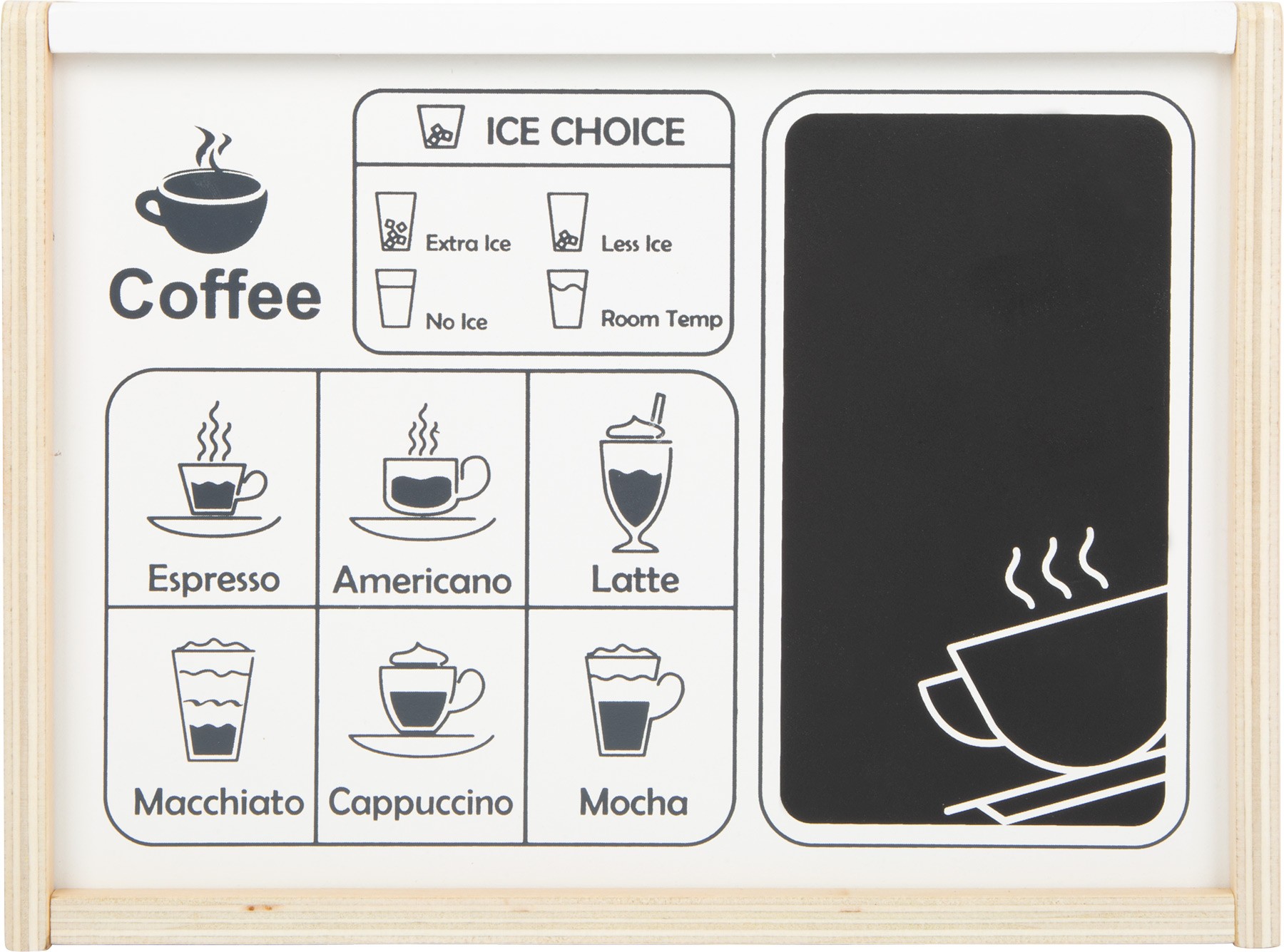Wooden Espresso Coffee Maker Kitchen Playset - Vue 9